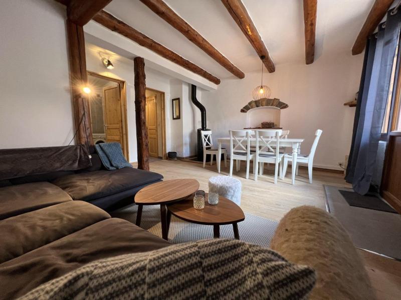 Ski verhuur Appartement 3 kamers 6 personen - Maison de Pays - Serre Chevalier - Woonkamer