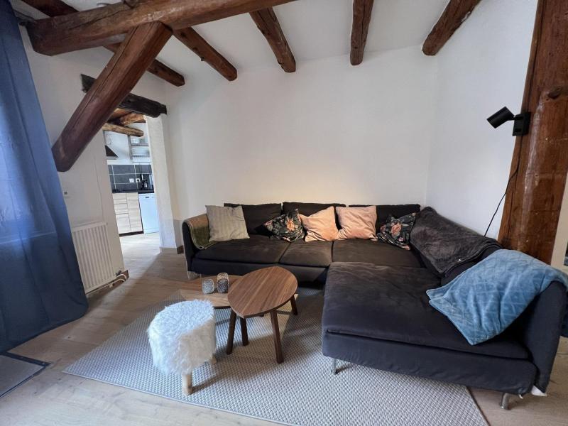Skiverleih 3-Zimmer-Appartment für 6 Personen - Maison de Pays Bertille - Serre Chevalier - Wohnzimmer