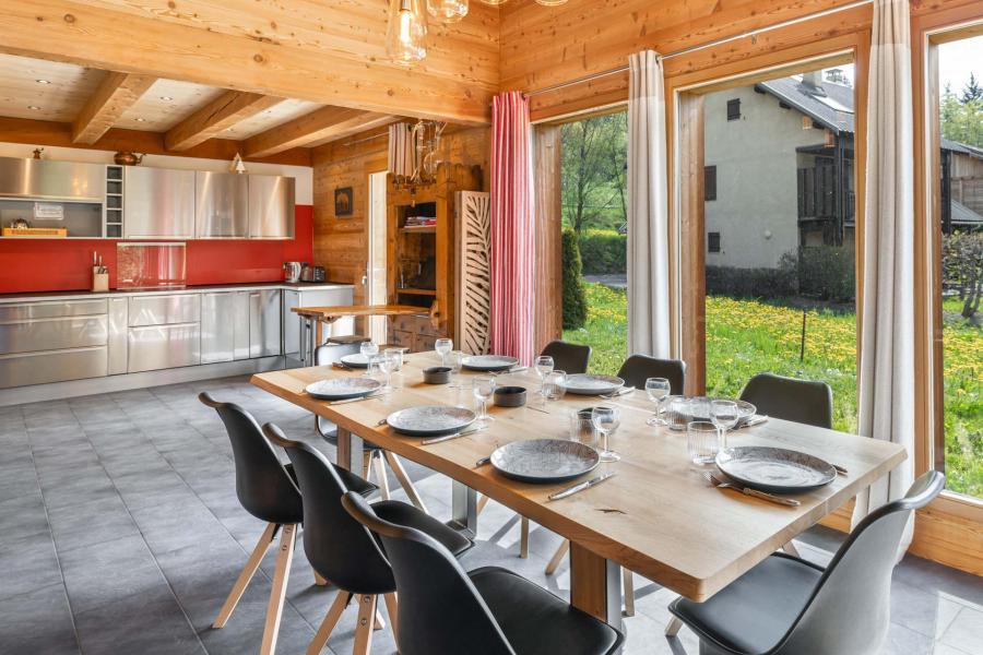 Ski verhuur Chalet triplex 9 kamers 9 personen (Marmotte 1) - MARMOTTANT - Serre Chevalier - Woonkamer