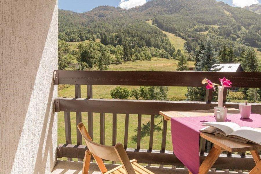 Wynajem na narty Studio z alkową 4 osoby (420) - Résidence Aigle Noir - Serre Chevalier - Balkon