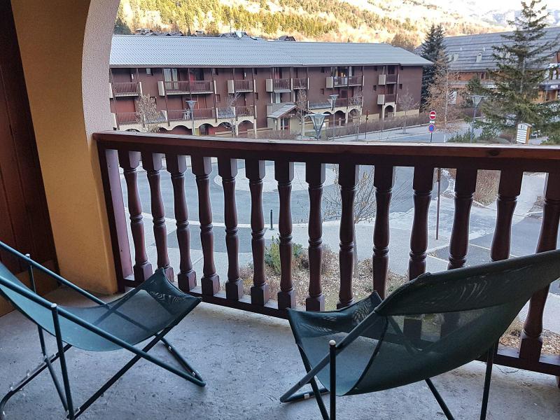 Rent in ski resort 2 room apartment 4 people (328) - Résidence Alpaga - Serre Chevalier - Balcony