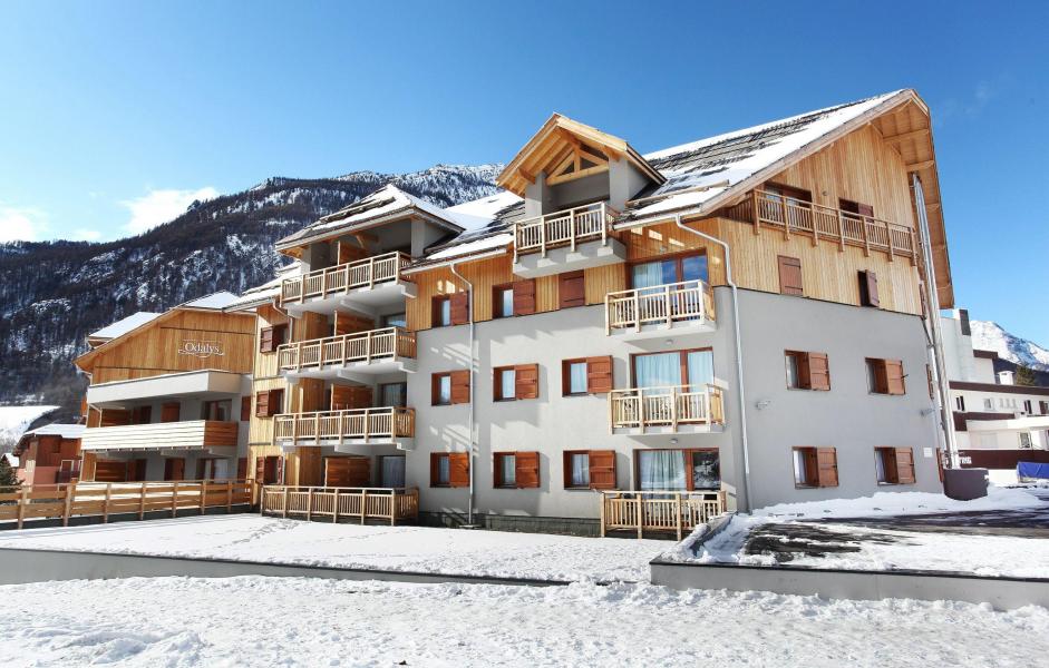 Location au ski Résidence Aquisana - Serre Chevalier - Extérieur hiver