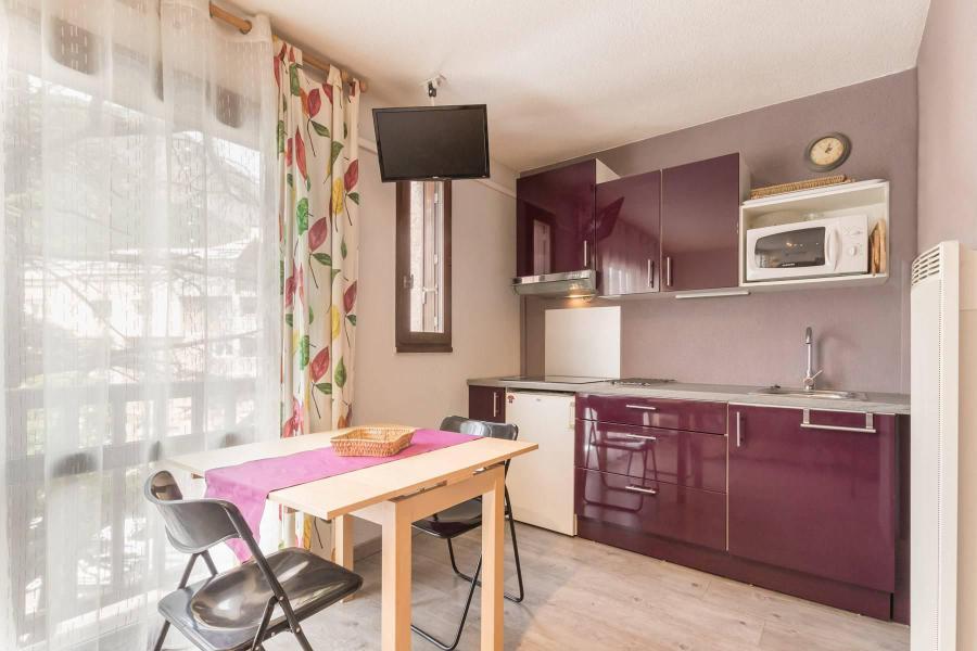 Rent in ski resort Studio mezzanine 3 people (210) - Résidence Central Parc 1b - Serre Chevalier - Kitchen