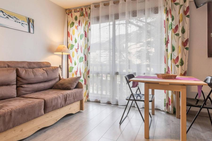 Ski verhuur Studio mezzanine 3 personen (210) - Résidence Central Parc 1b - Serre Chevalier - Woonkamer