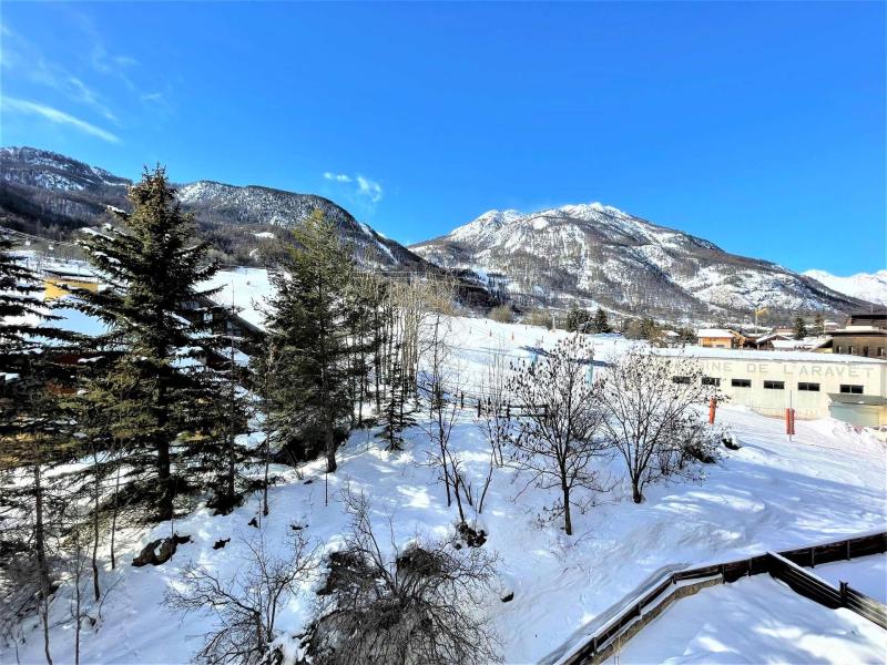 Location au ski Studio coin montagne 4 personnes (120-0301) - Résidence Cimotel - Serre Chevalier - Extérieur hiver