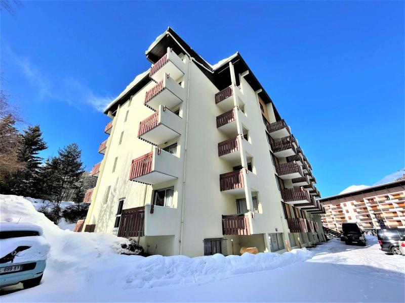 Location au ski Studio coin montagne 4 personnes (120-0301) - Résidence Cimotel - Serre Chevalier - Extérieur hiver