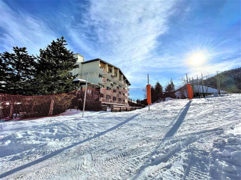 Аренда на лыжном курорте Квартира студия со спальней для 4 чел. (120-0301) - Résidence Cimotel - Serre Chevalier - зимой под открытым небом