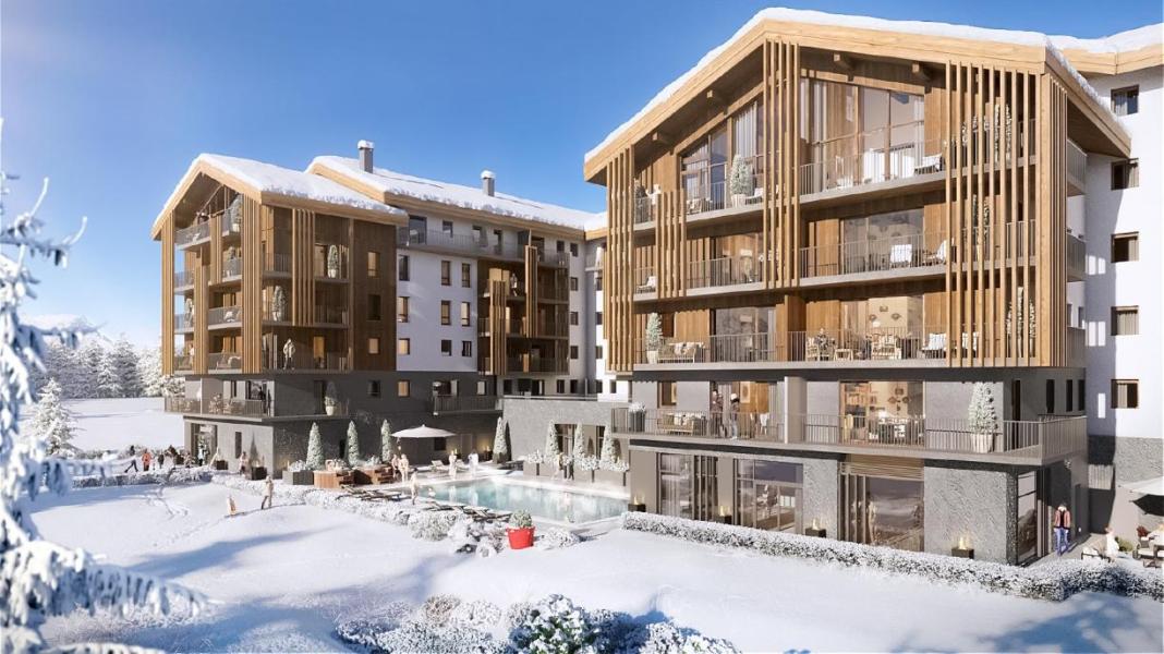 Rent in ski resort Résidence Club Le Serra Neva - Serre Chevalier - Winter outside
