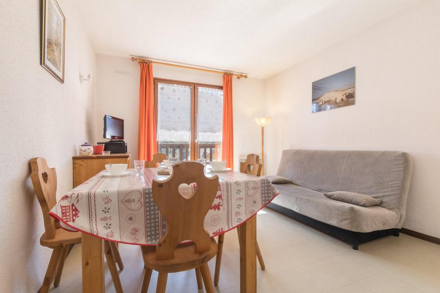 Ski verhuur Studio bergnis 4 personen (FAN10) - Résidence de Fortville - Serre Chevalier - Woonkamer