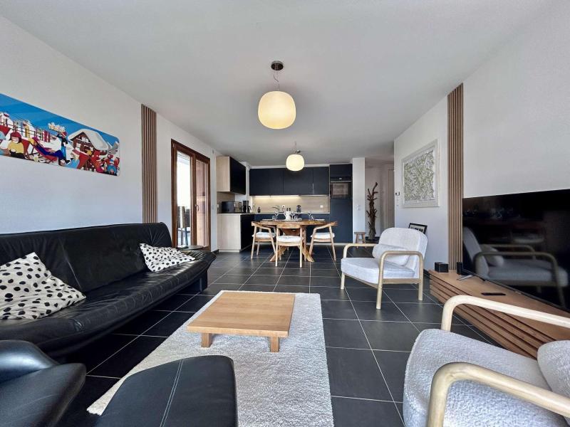 Rent in ski resort 3 room apartment 4 people (Viggo) - Résidence Domaine des Grands Chalets - Serre Chevalier - Living room