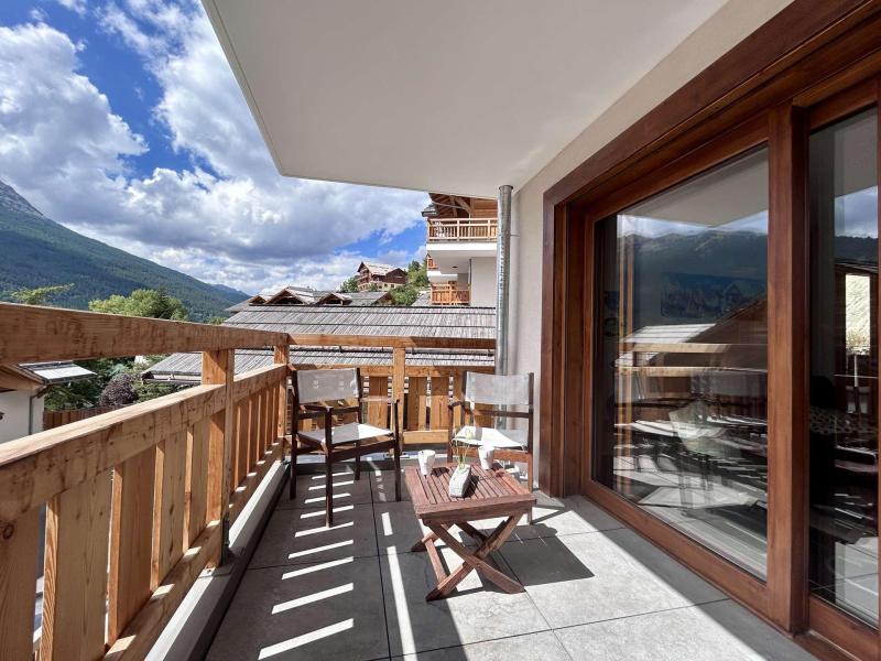 Rent in ski resort 3 room apartment 4 people (Viggo) - Résidence Domaine des Grands Chalets - Serre Chevalier - Terrace