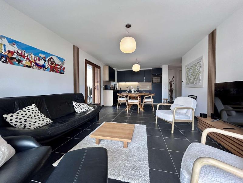 Skiverleih 3-Zimmer-Appartment für 4 Personen (Viggo) - Résidence Domaine des Grands Chalets - Serre Chevalier - Wohnzimmer