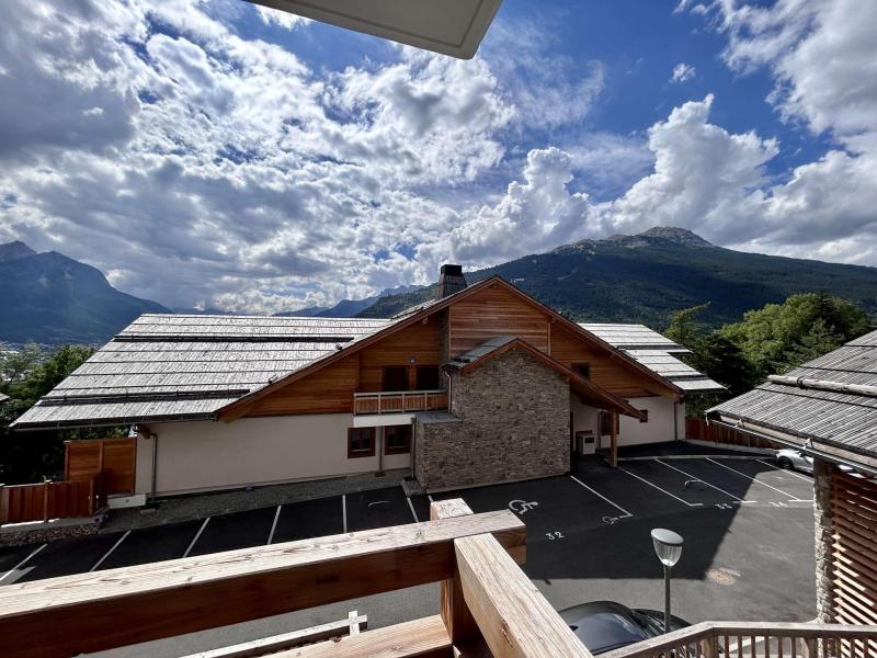 Wynajem na narty Apartament 3 pokojowy 4 osób (Viggo) - Résidence Domaine des Grands Chalets - Serre Chevalier - Taras