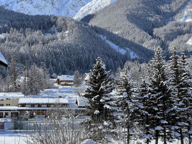 Wynajem na narty Apartament duplex 3 pokojowy 6 osób (107) - Résidence Gardiole I - Serre Chevalier - Zima na zewnątrz