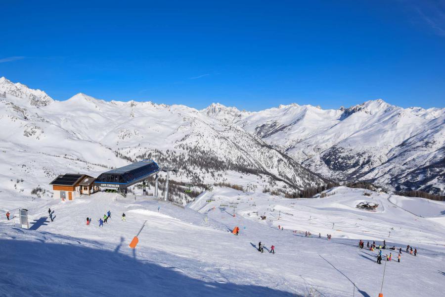 Location au ski Appartement 2 pièces coin montagne 4 personnes (A108) - Résidence Grand Serre Che - Serre Chevalier - Extérieur hiver