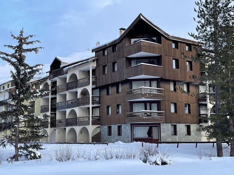 Location au ski Résidence Grand Serre Che A - Serre Chevalier - Extérieur hiver