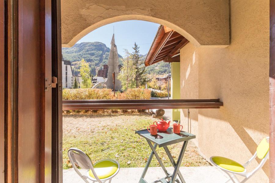 Ski verhuur Studio bergnis 4 personen (TAV10) - Résidence Grand Sud - Serre Chevalier - Balkon