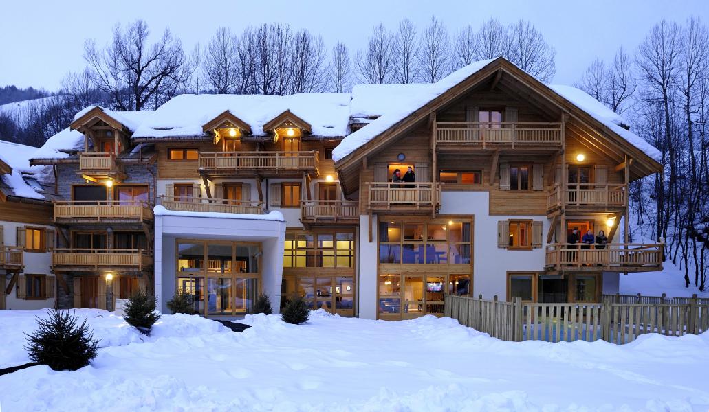 Vacances en montagne Résidence l'Adret - Serre Chevalier - Extérieur hiver