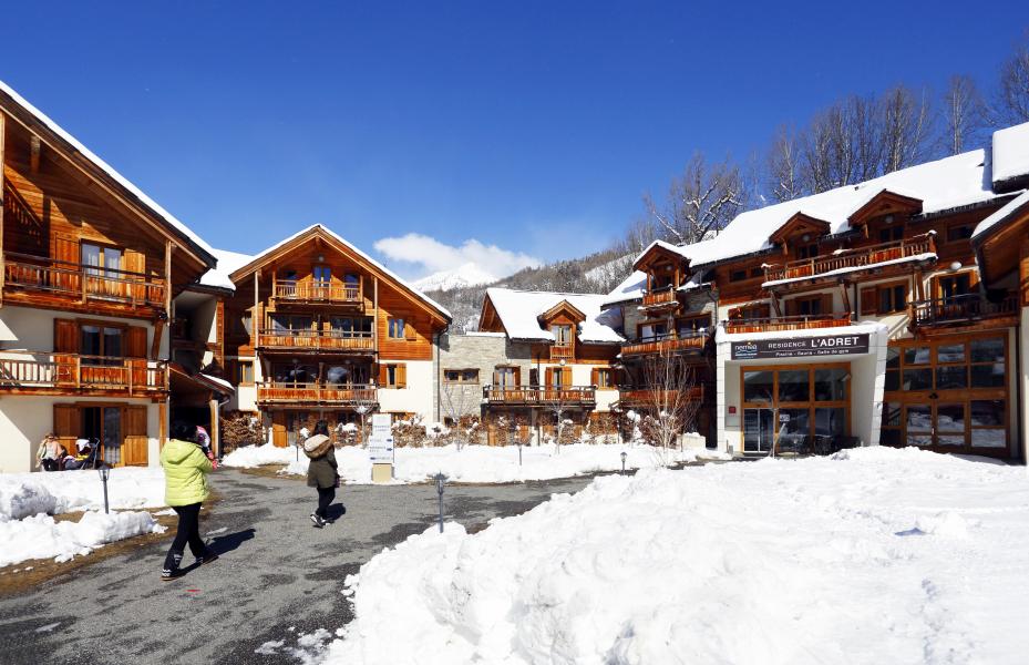Ski verhuur Résidence l'Adret - Serre Chevalier - Buiten winter