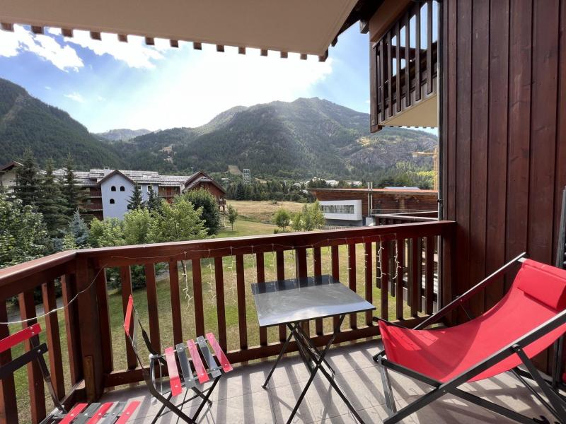 Rent in ski resort 3 room apartment cabin 5 people (214) - Résidence l'Alpaga - Serre Chevalier - Balcony
