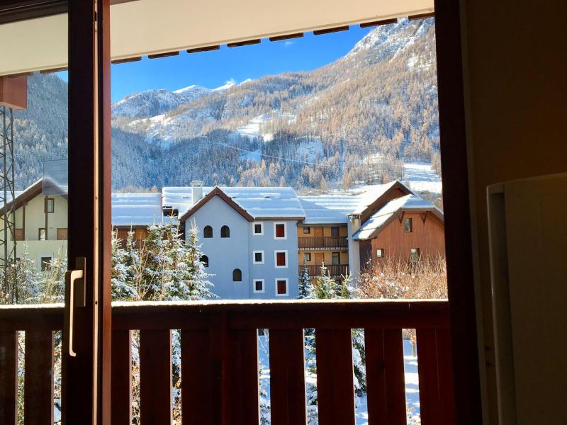 Rent in ski resort 3 room apartment cabin 7 people (213) - Résidence l'Alpaga - Serre Chevalier - Balcony