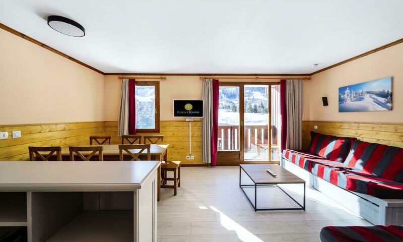 Аренда на лыжном курорте Апартаменты 2 комнат 7 чел. (Sélection 40m²-1) - Résidence l'Alpaga - Maeva Home - Serre Chevalier - зимой под открытым небом
