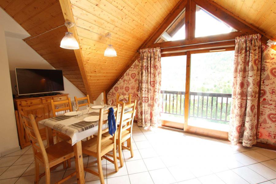 Rent in ski resort 3 room apartment 5 people (201) - Résidence l'Ancolie - Serre Chevalier - Living room