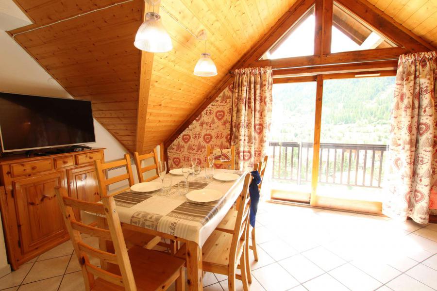 Ski verhuur Appartement 3 kamers 5 personen (201) - Résidence l'Ancolie - Serre Chevalier - Woonkamer