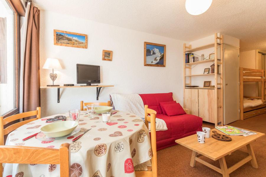 Ski verhuur Studio bergnis 4 personen (DMI007) - Résidence l'Izoard - Serre Chevalier - Woonkamer