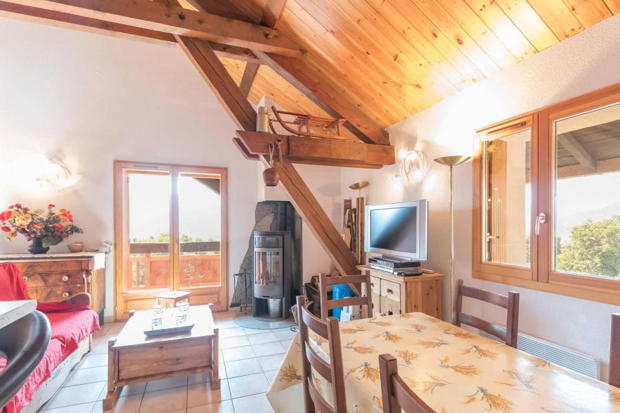 Wynajem na narty Apartament 4 pokojowy z antresolą 12 osób - Résidence la Clé des Champs - Serre Chevalier - Pokój gościnny