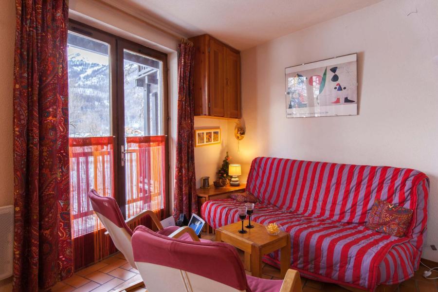 Ski verhuur Appartement 2 kamers 4 personen (408) - Résidence la Gardiole IV - Serre Chevalier - Woonkamer