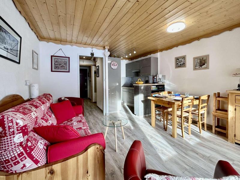 Ski verhuur Studio bergnis 4 personen (150-0400) - Résidence La Meije - Serre Chevalier - Woonkamer