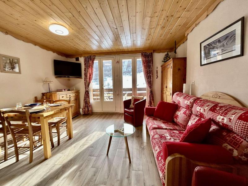 Ski verhuur Studio bergnis 4 personen (150-0400) - Résidence La Meije - Serre Chevalier - Woonkamer