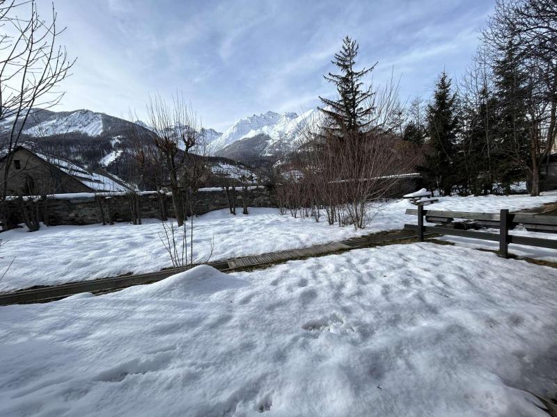 Rent in ski resort 4 room apartment 7 people (01) - Résidence le Bourg - Serre Chevalier - Winter outside
