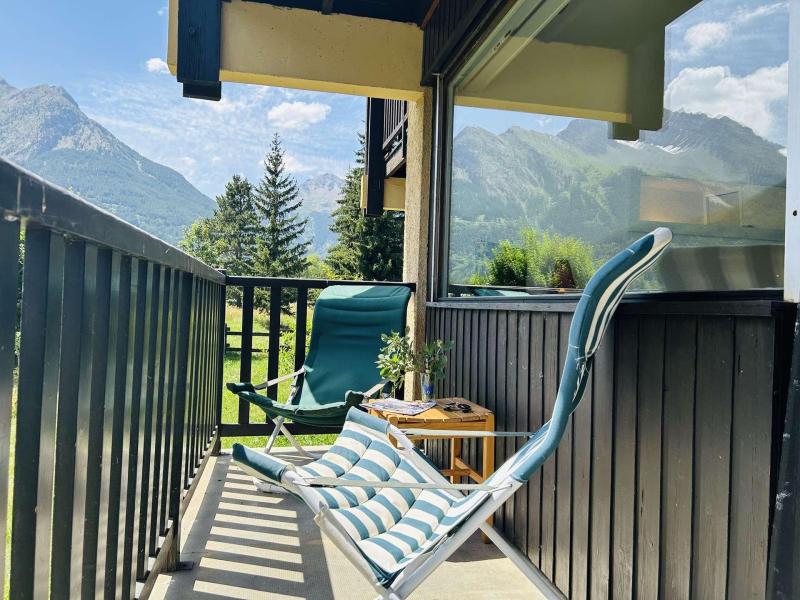 Alquiler al esquí Estudio -espacio montaña- para 4 personas (15) - Résidence le Clos de l'Etoile - Serre Chevalier - Terraza