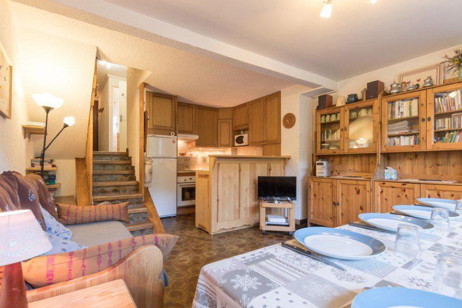 Ski verhuur Appartement 4 kamers mezzanine 6 personen (112) - Résidence le Clos des Cavales 1 - Serre Chevalier - Woonkamer