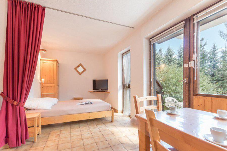 Skiverleih Studio Schlafnische 5 Personen (B013) - Résidence le Clos des Cavales 2 - Serre Chevalier - Wohnzimmer