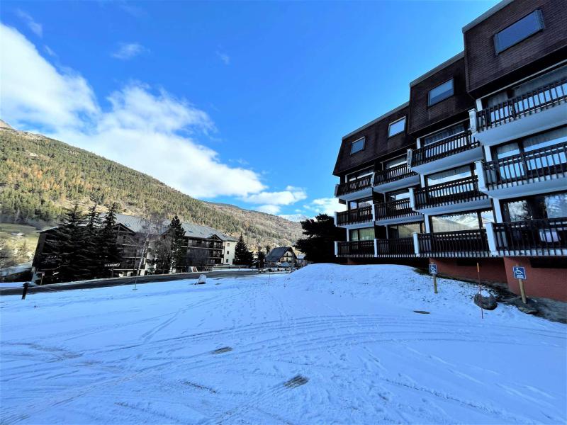 Location au ski Appartement 2 pièces coin montagne 5 personnes (108) - Résidence le Galibier - Serre Chevalier - Extérieur hiver