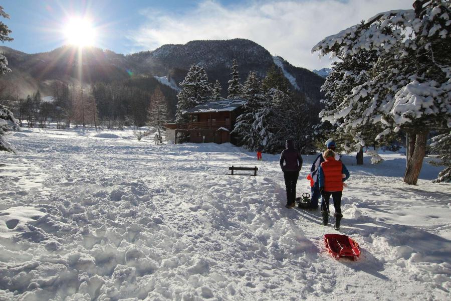 Urlaub in den Bergen Résidence le Galibier - Serre Chevalier - Draußen im Winter