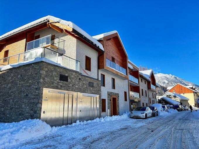 Ski verhuur Résidence Le Jardin des Eduits - Serre Chevalier - Buiten winter