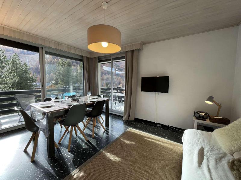 Skiverleih 3-Zimmer-Appartment für 6 Personen (0210) - Résidence le Pic Blanc - Serre Chevalier - Wohnzimmer