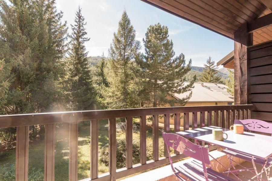 Alquiler al esquí Estudio -espacio montaña- para 6 personas (A012) - Résidence le Prarial - Serre Chevalier - Terraza