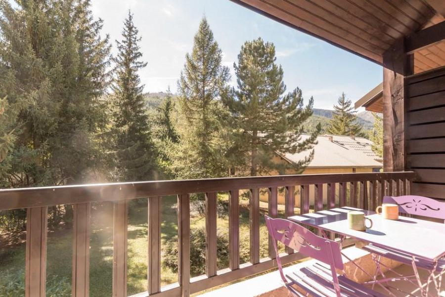 Location au ski Studio coin montagne 6 personnes (A012) - Résidence le Prarial - Serre Chevalier - Terrasse