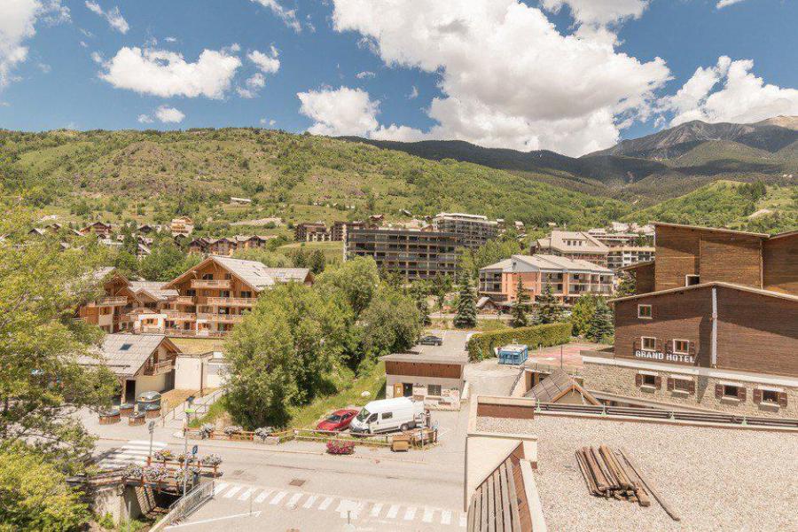 Alquiler al esquí Estudio -espacio montaña- para 4 personas (604) - Résidence le Serre d'Aigle - Serre Chevalier - Balcón