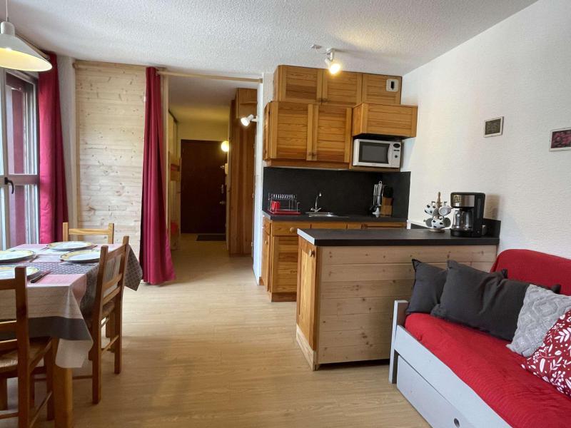 Ski verhuur Studio bergnis 4 personen (505) - Résidence le Serre d'Aigle - Serre Chevalier - Woonkamer