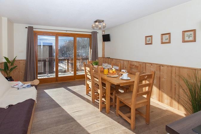 Rent in ski resort 2 room apartment cabin 6 people (307) - Résidence le Signal du Prorel - Serre Chevalier - Living room