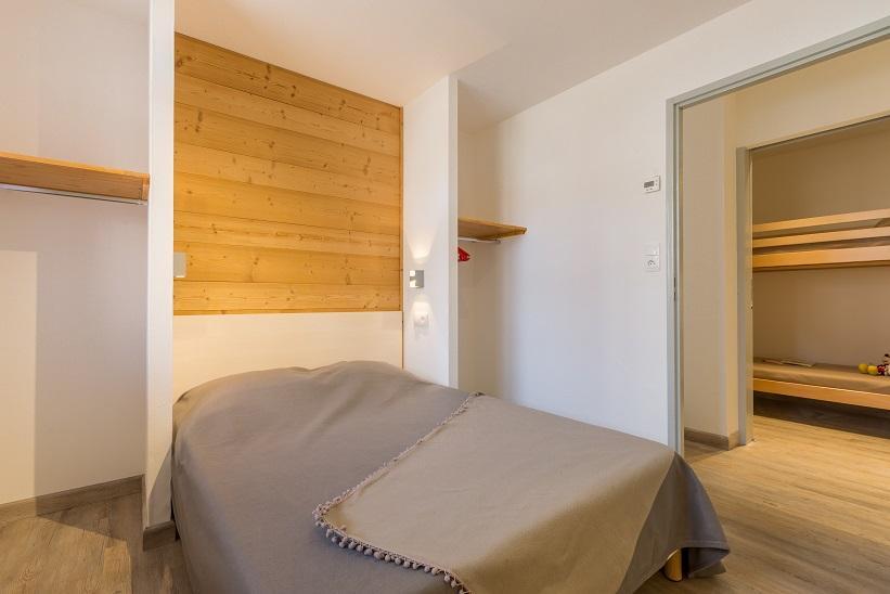 Skiverleih 4-Zimmer-Holzhütte für 10 Personen (01) - Résidence le Signal du Prorel - Serre Chevalier - Schlafzimmer
