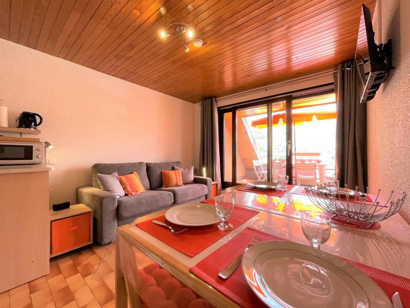 Ski verhuur Studio bergnis 4 personen (132) - Résidence les Balcons de Briançon C - Serre Chevalier - Woonkamer