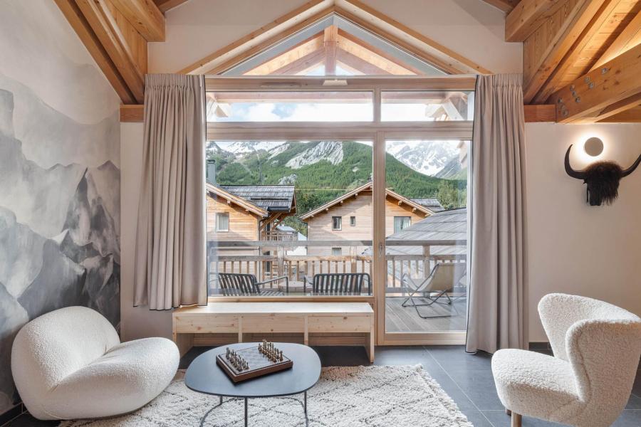 Skiverleih 5-Zimmer-Appartment für 8 Personen (MIKA26) - Résidence Les Chalets - Serre Chevalier - Wohnzimmer