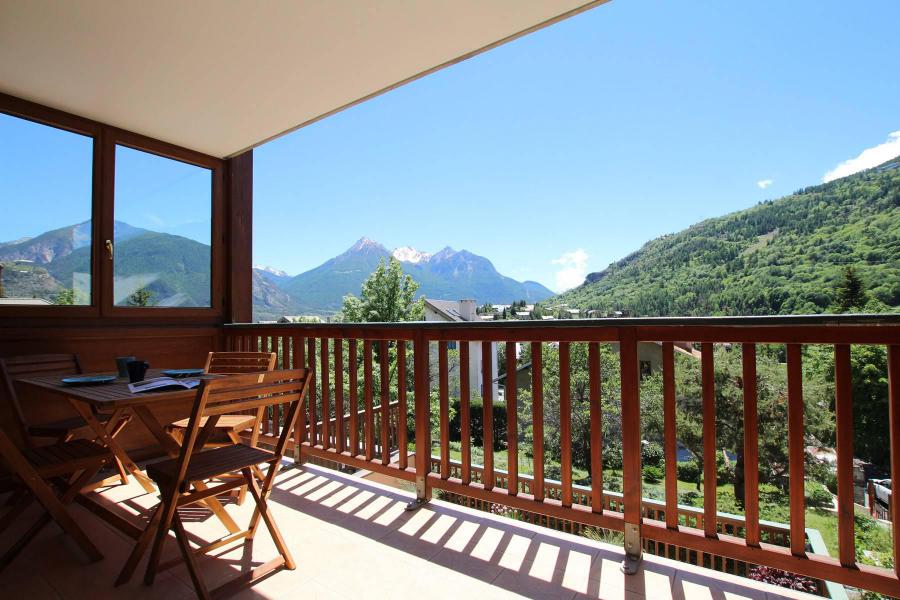 Ski verhuur Appartement 3 kamers 6 personen (2B15) - Résidence les Coralines 2B - Serre Chevalier - Terras